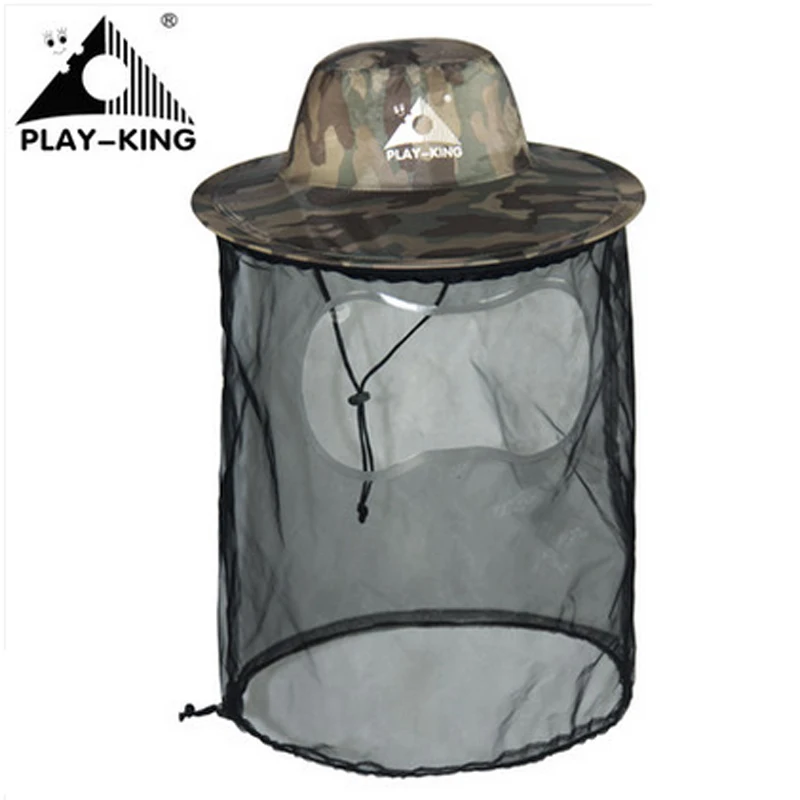 PLAYKING Кепка для защиты от насекомых уличная камуфляжная шляпа комаров