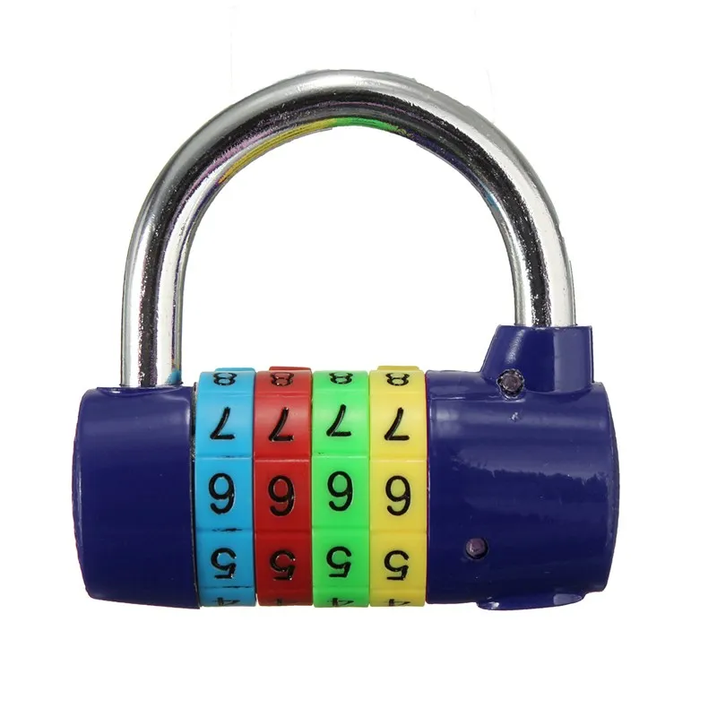 Разблокированный замок безопасности MTGATHER с кодом цифр и паролем|padlock security|combination