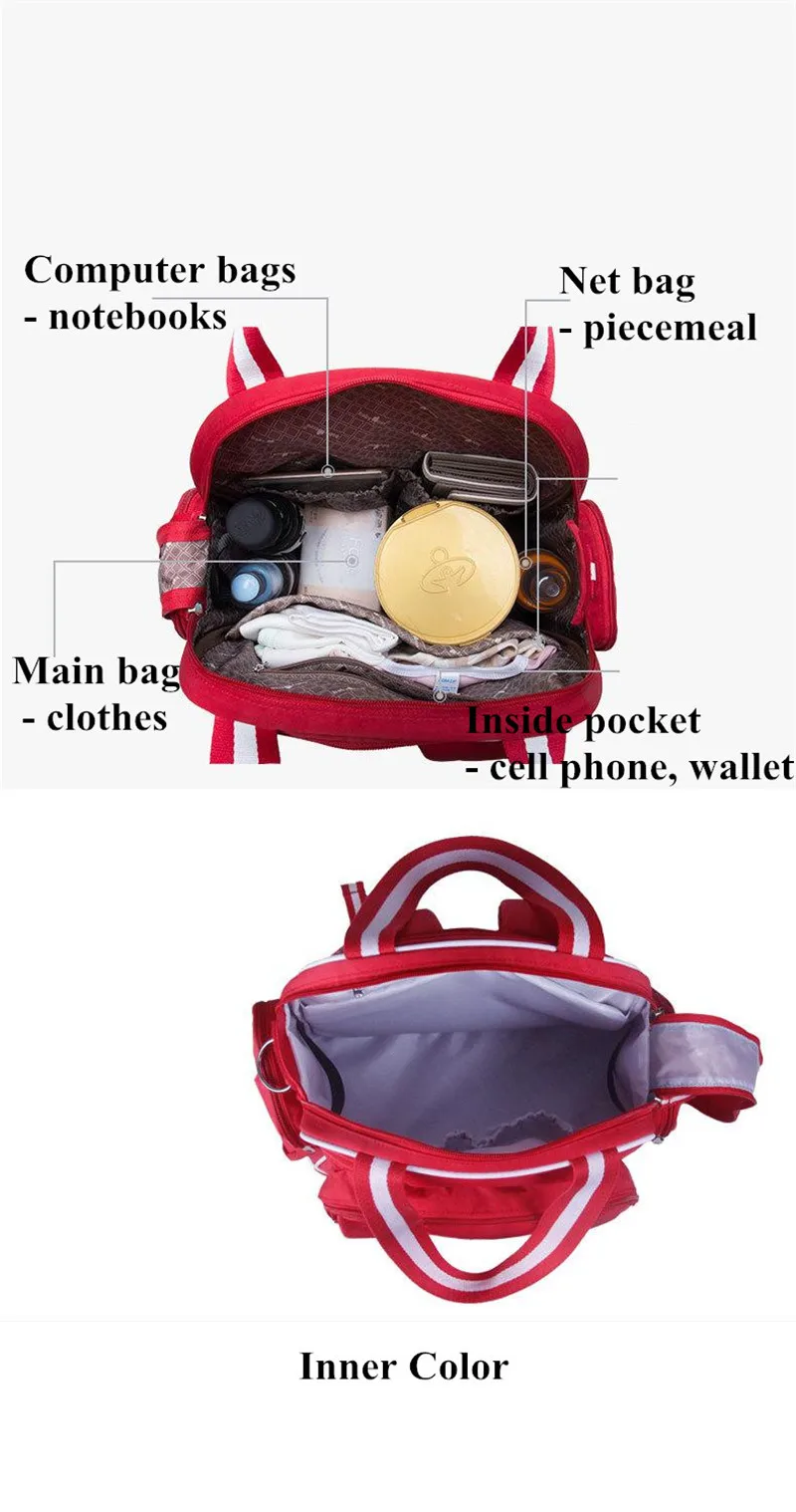 Maternity Large Capacity Oxford Backpack Shoulder Bags For Pregnant Women Outdoor Tote Bags Double Use Female Multi-function Bag14