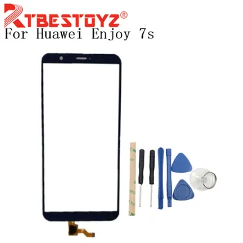 

RTBESTOYZ For Huawei Enjoy 7s Touch Screen Digitizer Glass Lens Sensor Replacement Parts Touch Panel + Tools