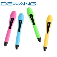 Dewang 3d Print Pen Kid Creative Magic Pen Christmas Birthday Gifts PLA Filaments Printing Scribble Lapiz 3d Kalem Gadget 3D Pen dewang 3d printer 3d pens 200m pla filament 3d printer pen birthday gift lapiz 3d printing pen for school gadget scribble pen