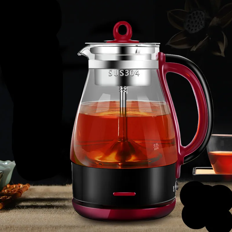 Brew tea pot black electric pu 'er automatic glass raised teap Safety