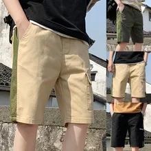 Мужские повседневные рабочие брюки на открытом воздухе с карманами пляжные мешковатые шорты поддержка оптом и Прямая поставка