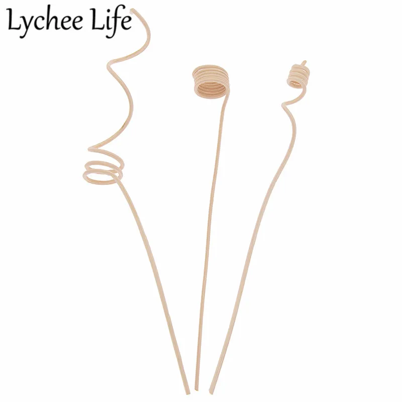 Reed diffuser refill sticks 10pcs Reed Diffuser Replacement Stick Wood Rattan Reeds Through Flowers Diffusers Accessories Modern DIY Home Decor