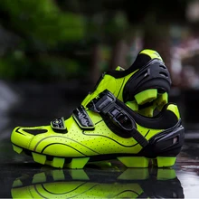 Santic/Обувь для горного велосипеда с зеркальным верхом из искусственной кожи; обувь для велоспорта; 3 цвета; дышащая обувь для велоспорта; Sapatilha Ciclismo