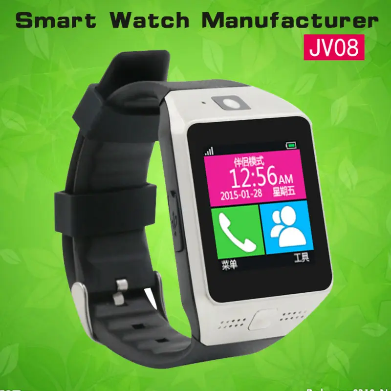 New Bluetooth reloj inteligente Smart Watch JV08s smartwatch for ios android phones wearable devices smart watches mobile phone |