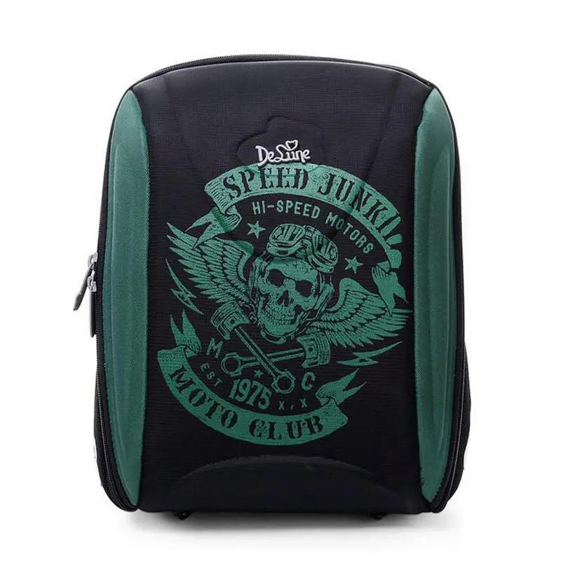 

2018 Fashion Delune 3D pattern children school bags for girls boys printing orthopedics backpack children design child schoolbag
