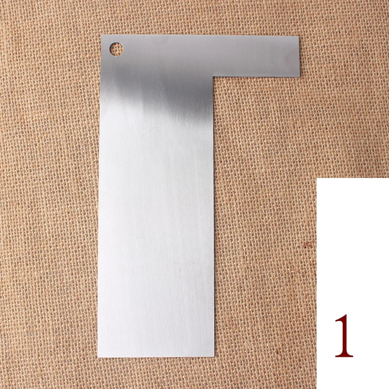 Stainless Steel Fondant Scraper Different Shapes Baking Pastry Spatulas Cream Scraper Cake Smoother Butter Knife Dough Cutter 2