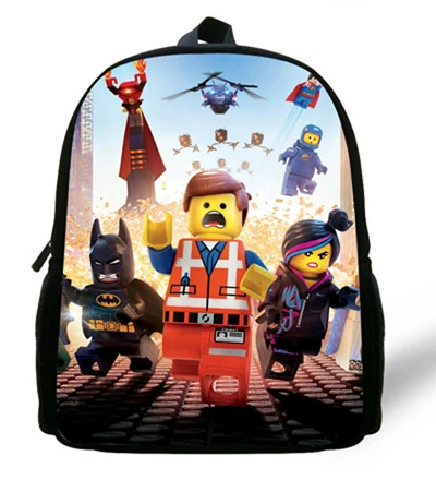 12-дюймовый рюкзак Бэтмен детская школьная сумка, одежда для сна с изображением Бэтмена, Детские рюкзаки для мальчиков Детский сад для школы в возрасте от 1 года до 6 лет Повседневное рюкзака - Цвет: mC34