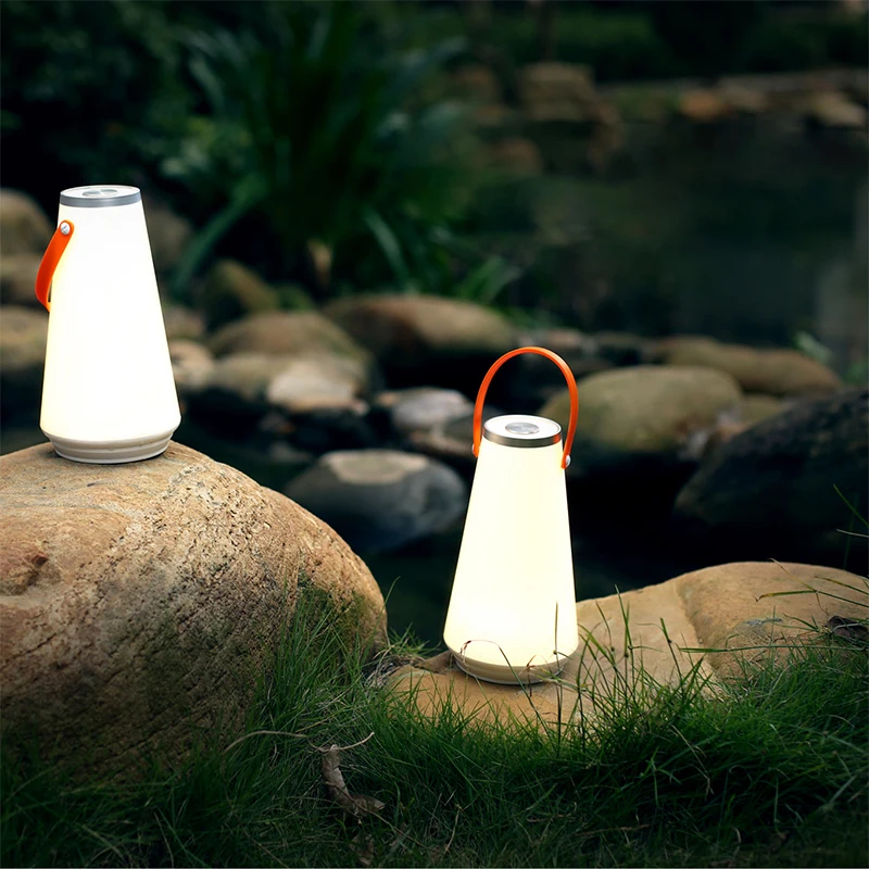 Free Shipping Lovely Portable Wireless LED Night Light Table Lamp USB Rechargeable Touch Switch