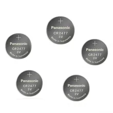 5 шт./лот Panasonic CR2477 CR 2477 3 В высокая производительность Температура устойчивостью Кнопка Батарея батарейки