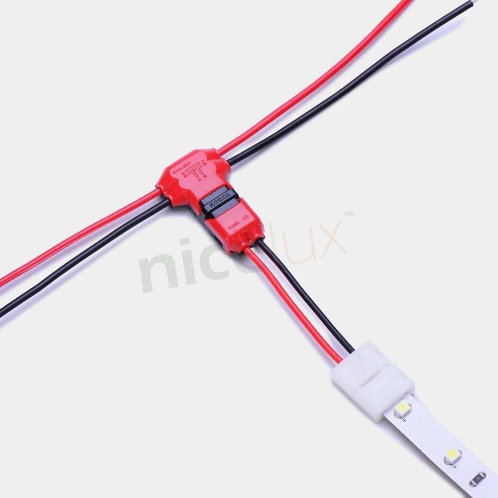 10 шт. 2pin DC/AC 300V 10A проводной разъем 18 22AWG без сварки шотландский замок Быстрый