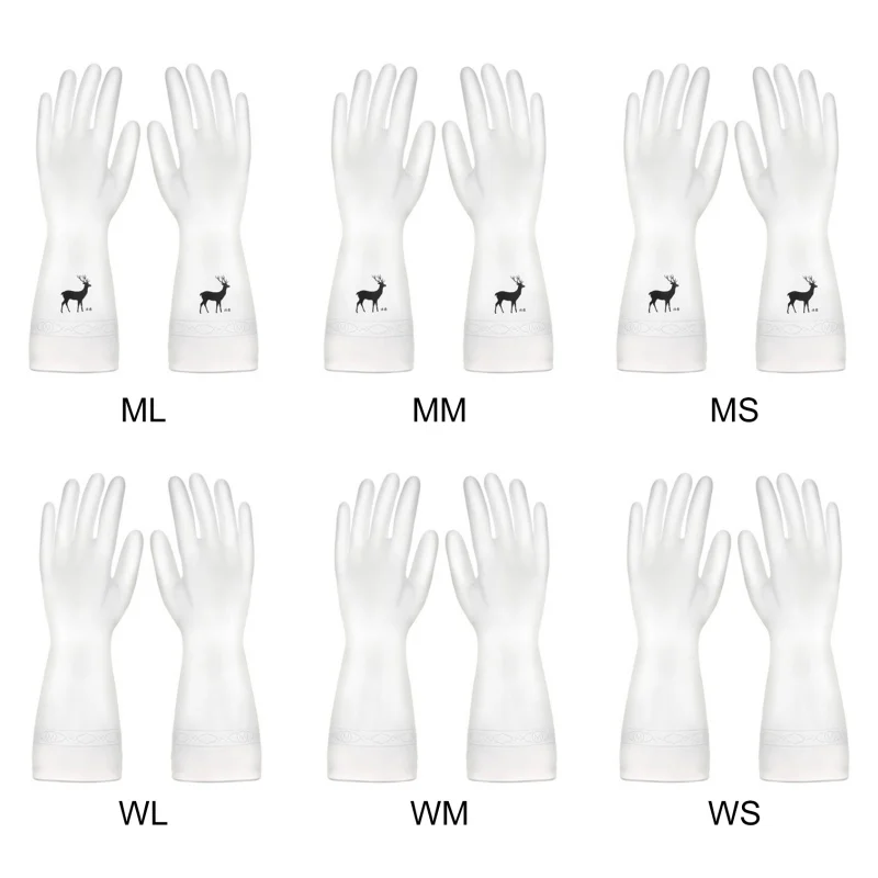 Бытовые моющиеся перчатки для посуды резиновые перчатки кухонные моющиеся перчатки для мытья одежды чистящие перчатки для посуды