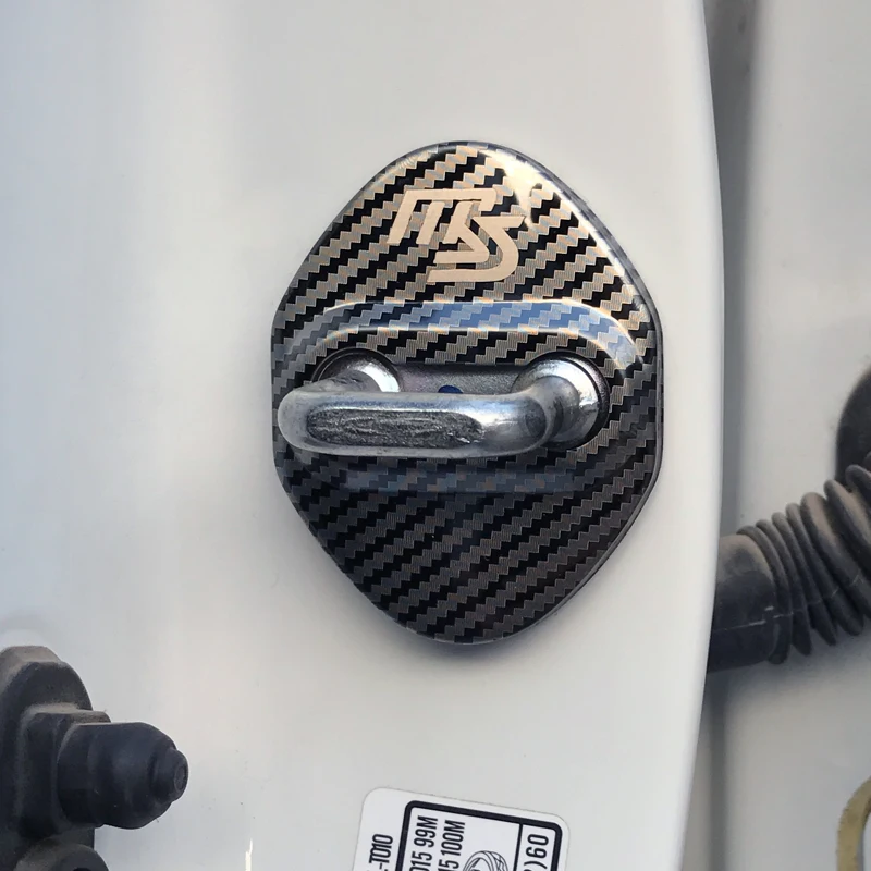 

Door Lock Decoration Protection Cover emblem case for Mazda 2 Mazda 3 MS For Mazda 6 CX-5 CX5 accessories Car-Styling