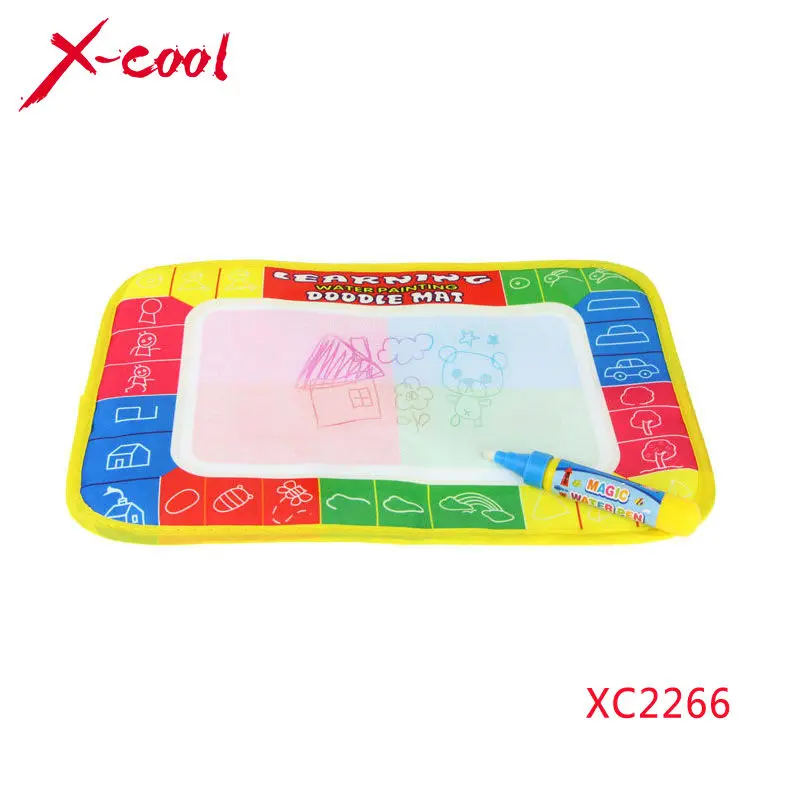 Buy 29X19cm 4 color Mini Water Drawing rug &1 Magic