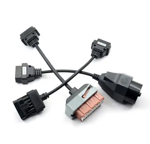 Комплект автомобильных кабелей 8 шт. для 2016 00 VD tcs CDP pro multidiag + mvdiag wow snooper всех
