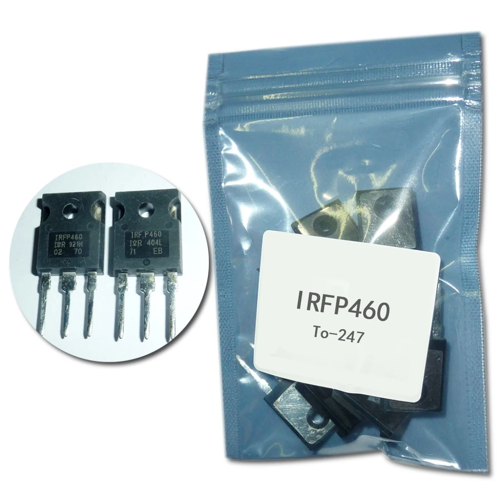 IRFP460 канал полевой эффект трубка IRFP460 20A/500В/0.27ом/280 Вт до 247 5 шт./лот|tube 20|tube 28 | АлиЭкспресс