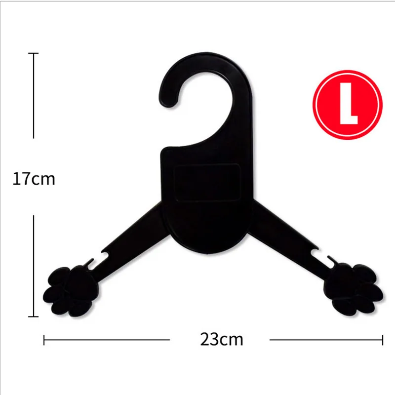5 шт./компл. Портативный кота собаки любимчика вешалка для одежды Пластик Paw Форма Cat и Одежда с принтом в виде собак специальные вешалки домашних животных аксессуары