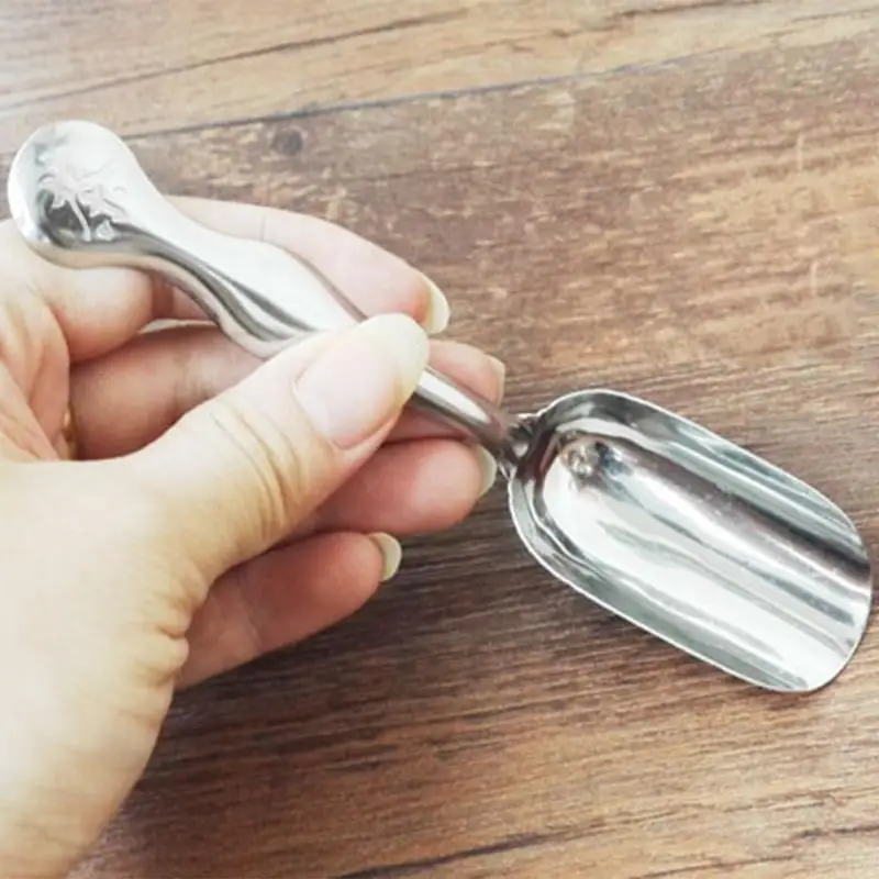 

1pcs Minimalist Stainless Steel Teaspoon Tea Shovel Essential Tea Teaspoon Tea Spoon