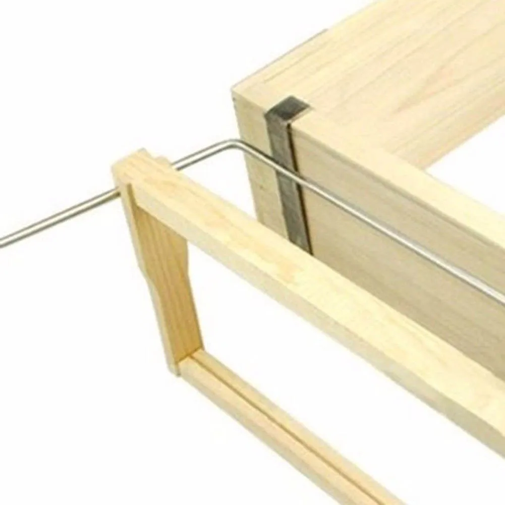 Silver Stainless Steel Beekeeping Frame Holder Bee Hive Perch No Rust