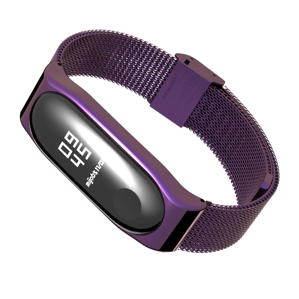 Mi jobs mi Band 4 металлический ремешок на запястье для Xiaomi mi Band 4 Watch Band умный браслет из нержавеющей стали браслет mi band 4 аксессуары