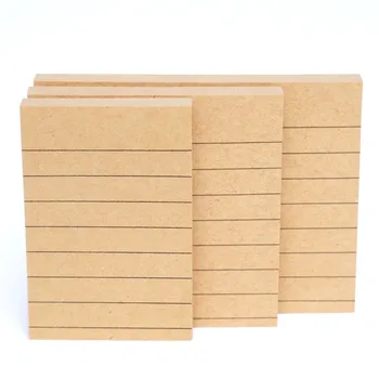 

Simple 80 Pages Kraft Paper Memo Pad Notepad Card DIY School Supplies Stationery Office Desk Decoration Paper Stick Notes