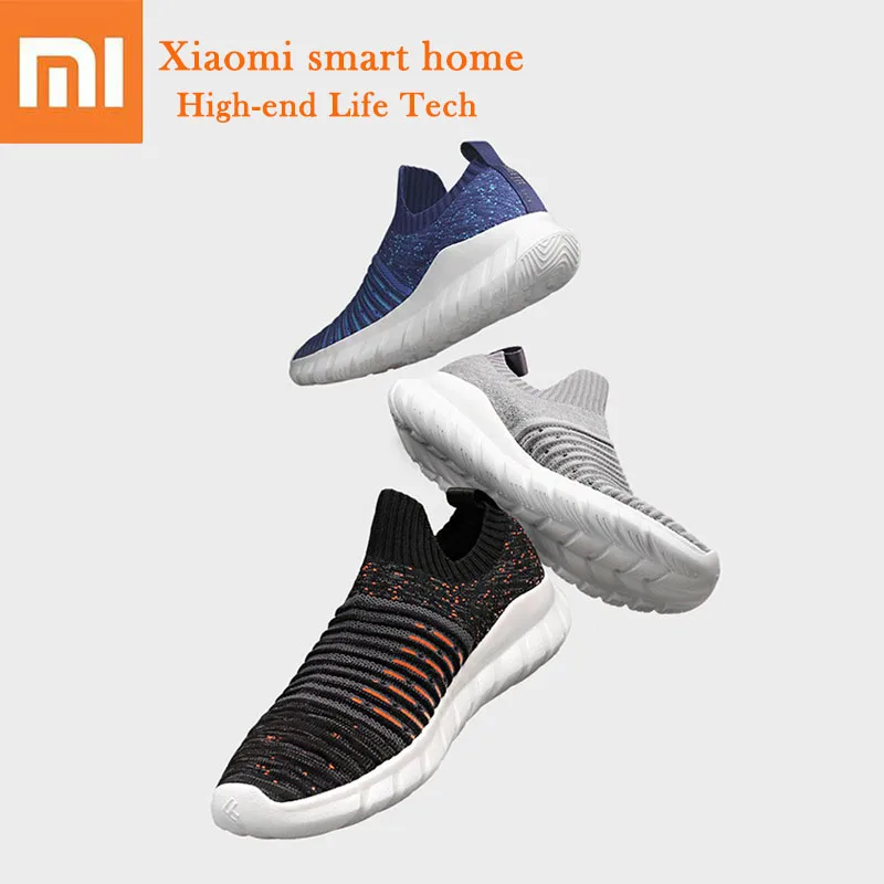 

Xiaomi FREETIE Flying Woven Sport Shoes Shock Absorb Lightweight Ventilated Walking Shoes Breathable Running Sneaker Smart home