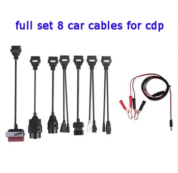 

OBD2 Cables TCS CDP PRO Programmer Cars Cables Diagnostic Interface Tool Full set 8 Car Cables New Vci vd DS150E cdp