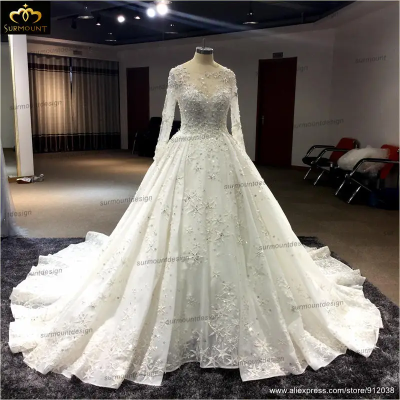 Royal Train Wedding Dresses 9
