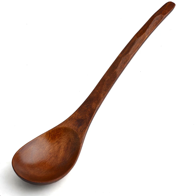 Лидер продаж Turtel ракушками зерна деревянная ложка ручной гравировкой Кофе/рис/Суп Ложки с длинной ручкой посуда Кухня инструменты - Цвет: A01