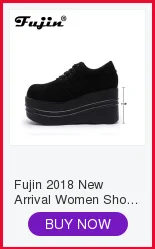 Fujin/брендовая Осенняя обувь на толстой мягкой подошве; женская обувь на платформе; коллекция года; женская обувь на плоской подошве; женская обувь на шнуровке; большие размеры 35-41