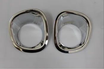 

ABS Chrome Front Fog Light Lamp Cover Trim For Nissan X-Trail X Trail T31 08 09 10 11 2008 2009 2010 2011 Free Shipping
