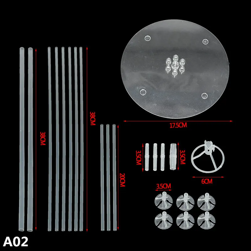 70-100 см 7/11 трубки воздушные шары подставка колонна база наклейки держатель шар аксессуары для свадьбы День рождения детский душ вечерние декор стола