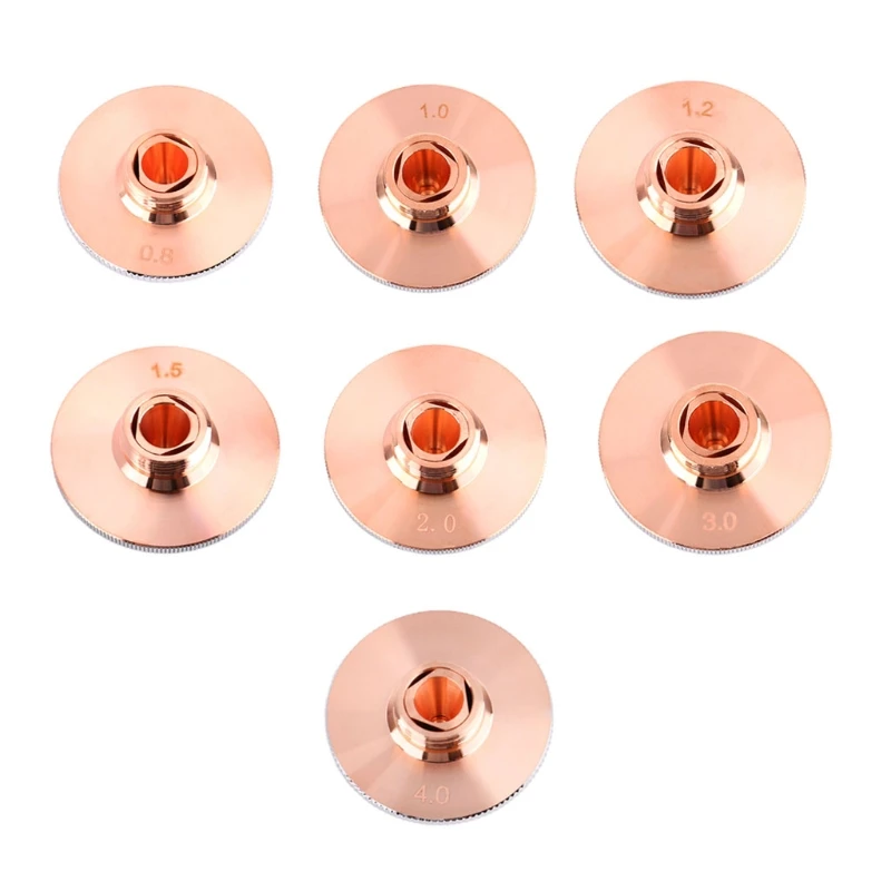 

Laser Nozzle Double Layers Chrome-Plating Dia.28mm Caliber 0.8-4.0 For Precitec