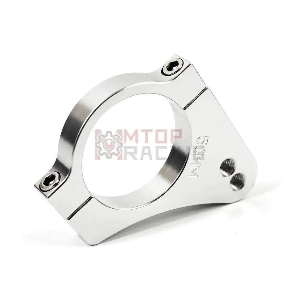 

Universal Motorcycle Aluminium Steering Damper Fork Frame Mounting Clamp Bracket