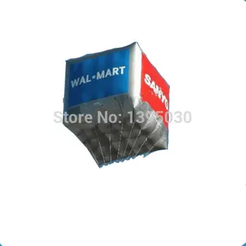 

Commercial Square Shape Advertising Inflatable Balloons With Digital Logo Printing