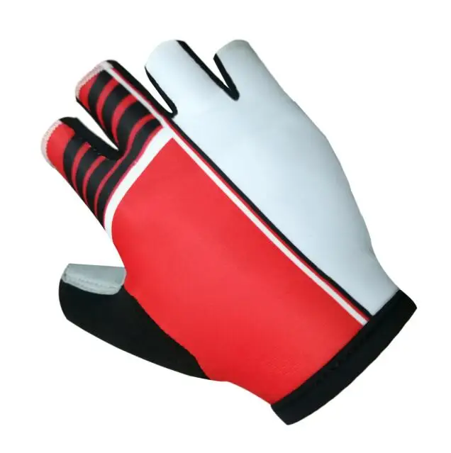 Горячий бренд Тур де италия Езда по горной дороге Перчатки 3D гель противоскользящие велосипедные перчатки анти-шок открытые велосипедные перчатки - Цвет: 4