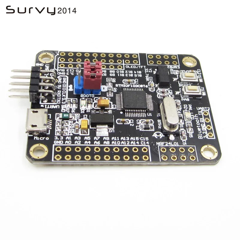 STM32F103C8T6 ARM STM32 Cortex M3 Минимальный Системы модуль макетной платы с украшением в виде