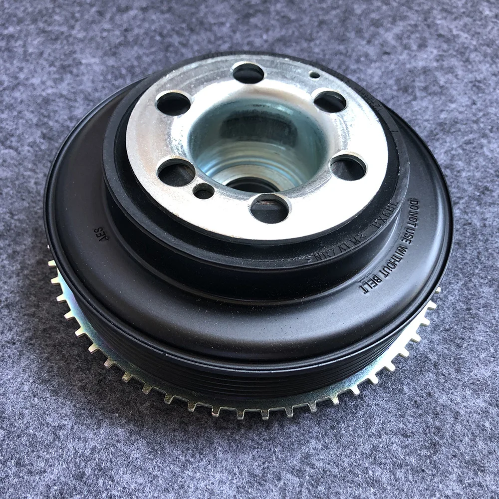 LR025252 LR068885 LR078547 Car Crankshaft Pulley For Freelander 2 2006