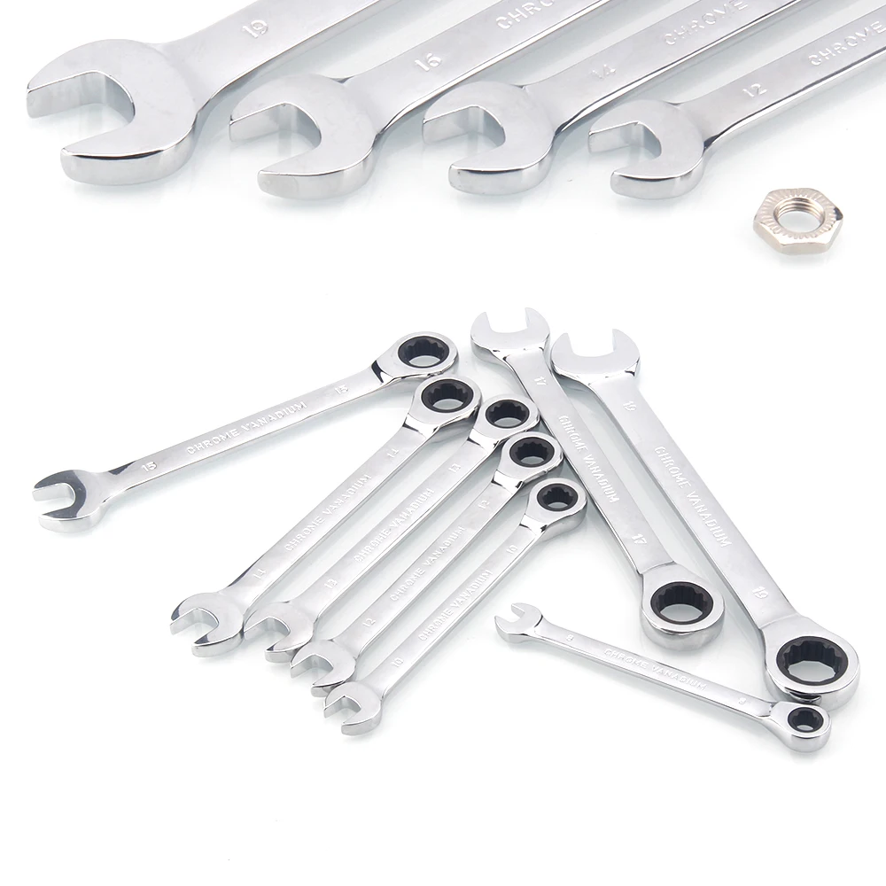 Combinaison métriques clés extrémité ouverte /& bague clé à douille outils à main 8 mm 32 mm