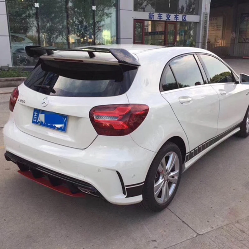 Для Mercedes Benz A класс W176 A160 A180 A200 A250 A45 AMG хэтчбек 5 дверей 2013 2018 ABS Пластик задний