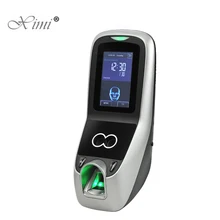 Горячая лица+ Фингерпринта посещаемости времени и двери aконтроля доступа системы TCP/IP и USB связи ZK Multibio700/Iface 7