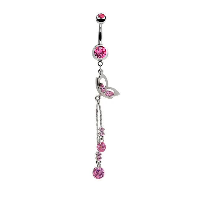 High Quality Belly Rings 316L Surgical Steel Belly Button Rings Sexy