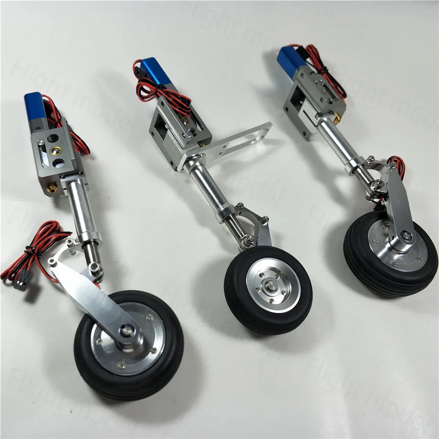 CYS-R2290 High Quality Electric Retract Landing Gear With Wheel Controller Plate Brake System For RC Airplane CYS-R2290 High Quality Electric Retract Landing Gear With Wheel Controller Plate Brake System For RC Airplane