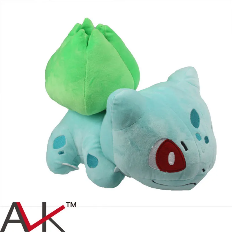 

New Monster 28cm Doll Pikachu Cartoon XY Big Bulbasaur Doll Soft Plush Animal Doll Christmas Gift For Kids