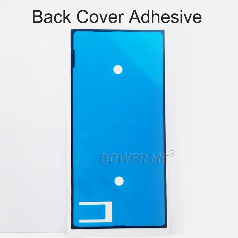 Дауэр Me передняя рамка ЖК-экрана наклейка клейкая задняя клейкая Обложка Полный комплект для Sony Xperia XZ Premium XZP G8141 G8142 - Цвет: Back Sticker