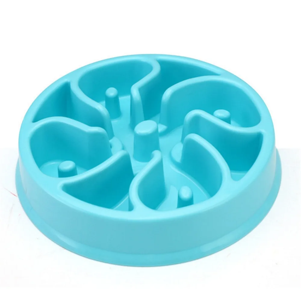 

Dog Bowl Plastic Slip-proof Slow Food Pot Single Bowl Dog Slow Food and Stomach-Protecting and Choking-proof Bowls