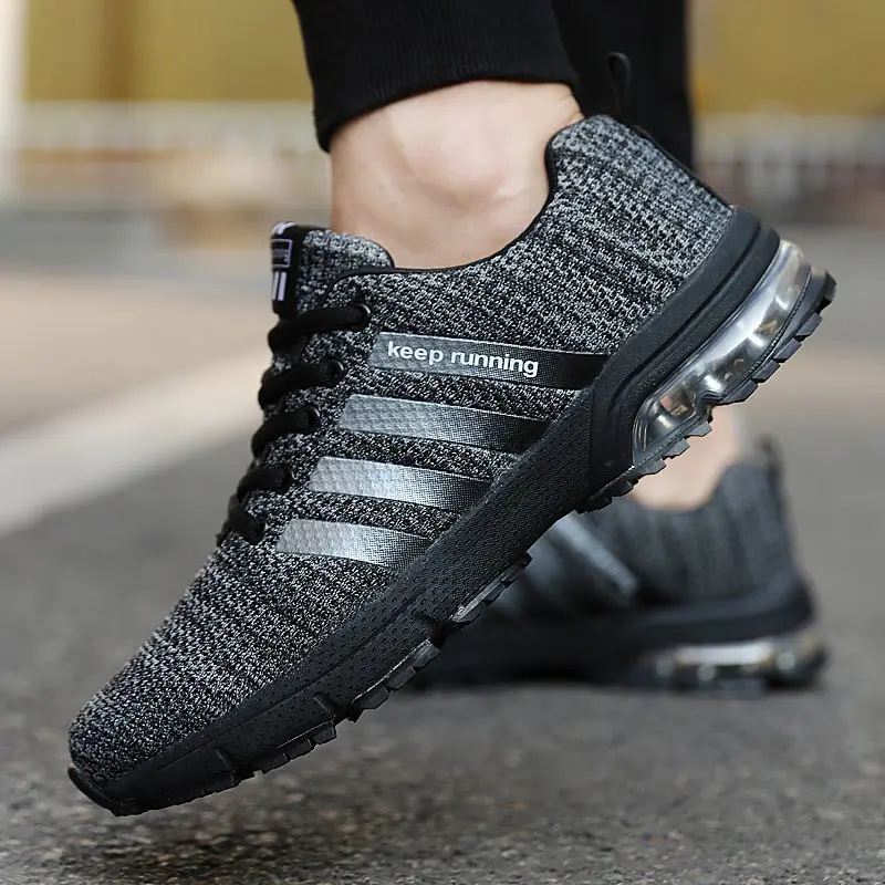 

Men sport shoes 2018 mens casual shoes mens casual sneakers outdoor breathable fly weave mesh sneakers walking jogging shoes