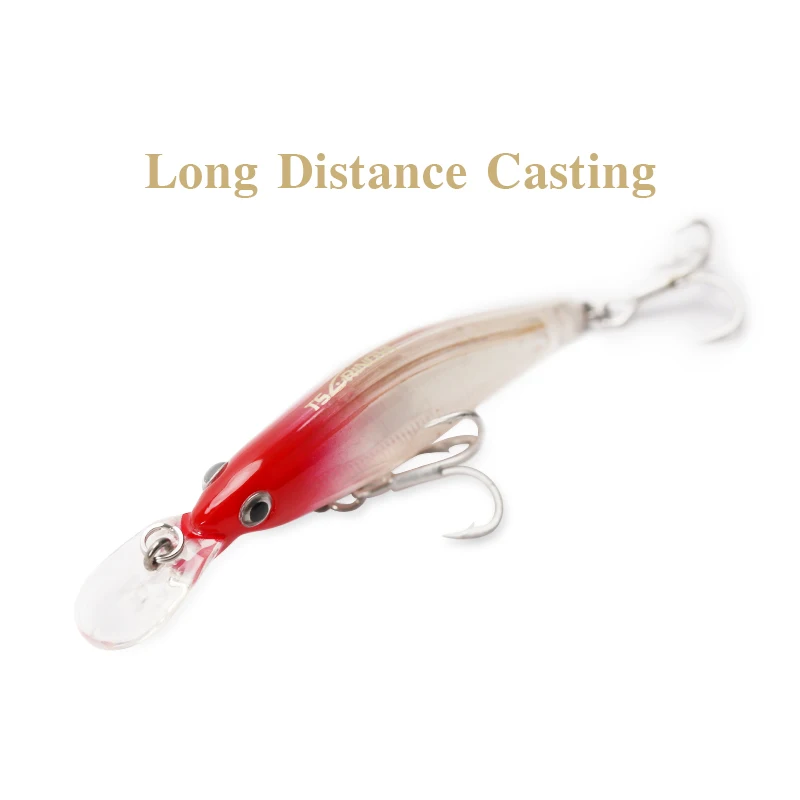TSURINOYA DW41 приманка в виде гольяна 65 мм 6 г погружная 0 8 1 2 м Тонущая рыболовная для