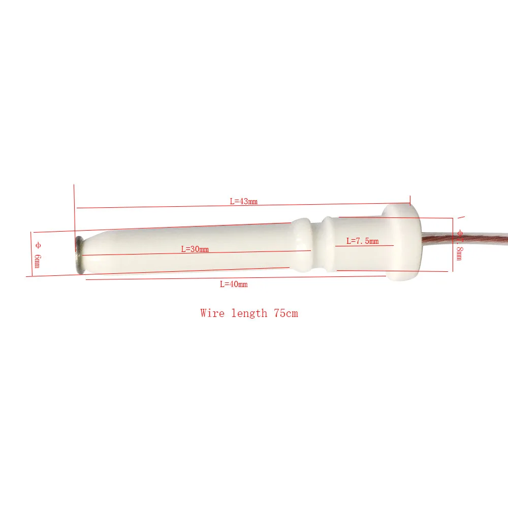 Газовая варочная плита зажигания электроды, свечи зажигания с проволока подходит для sfbaf горелка SMT-DHZX007